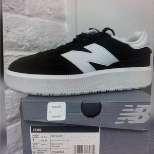 New Balance Black and White Sneakers